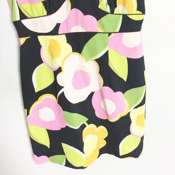 Tori Richard Floral Dress Size 14 1970’s Style - Picture 3 of 5